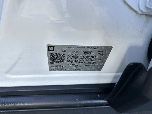 2019 Chevrolet Traverse LT Cloth