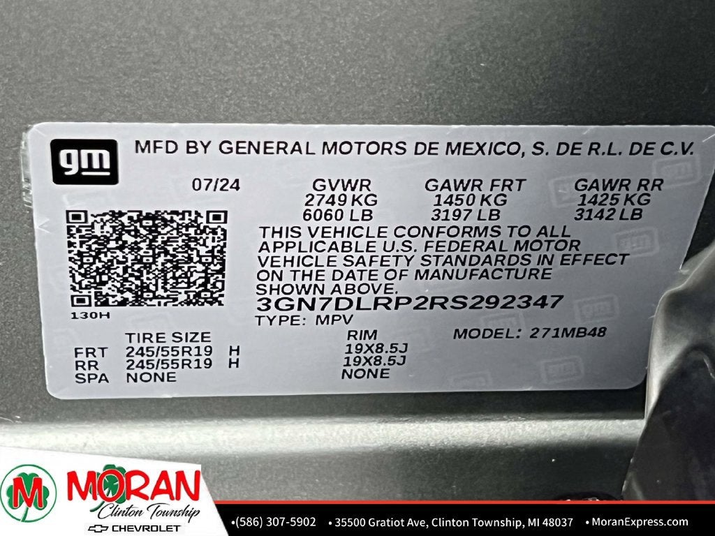 2024 Chevrolet Equinox EV 2LT