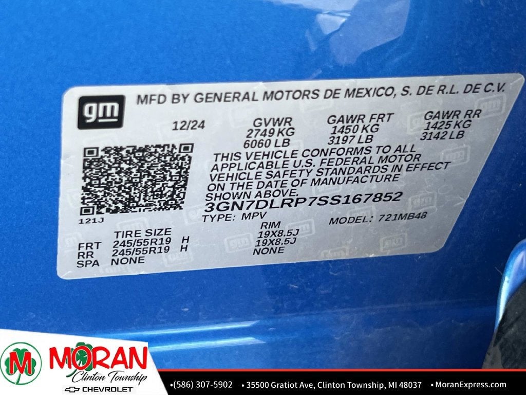 2025 Chevrolet Equinox EV LT