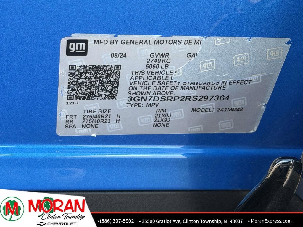 2024 Chevrolet Equinox EV 2RS
