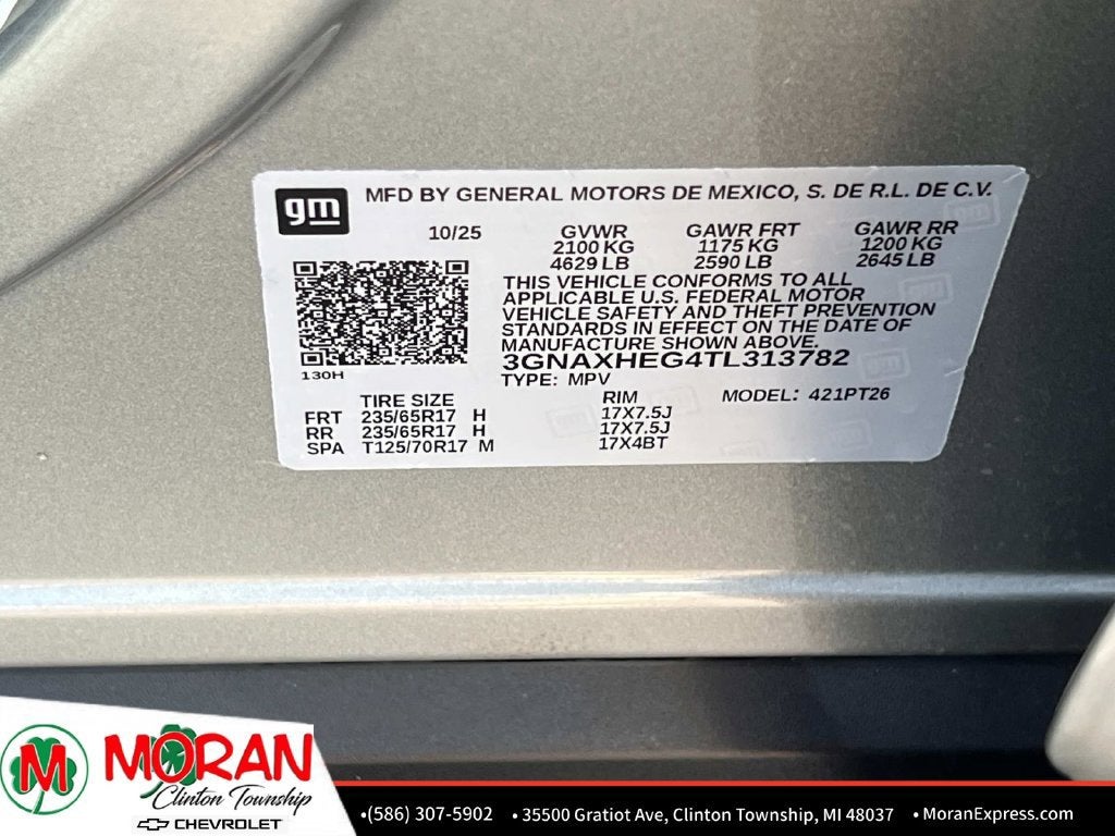2026 Chevrolet Equinox LT