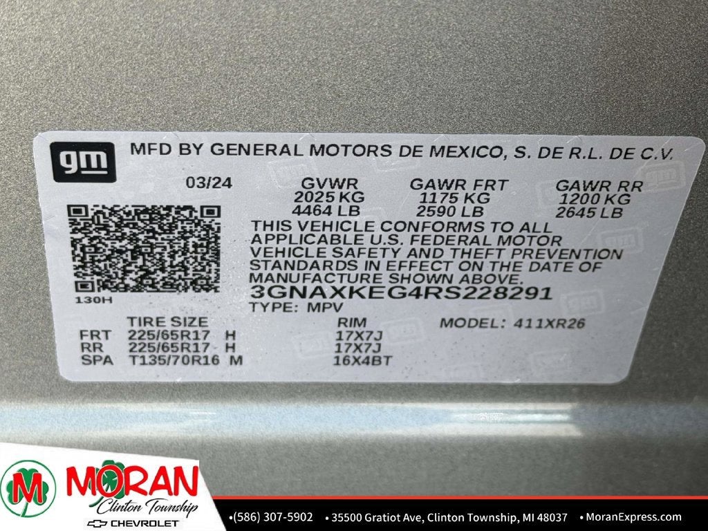 2024 Chevrolet Equinox LT