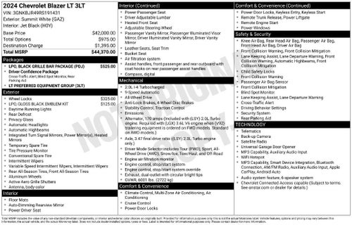 2024 Chevrolet Blazer 3LT