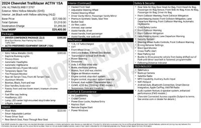 2024 Chevrolet Trailblazer ACTIV