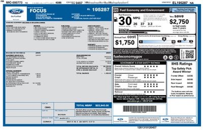 2014 Ford Focus SE