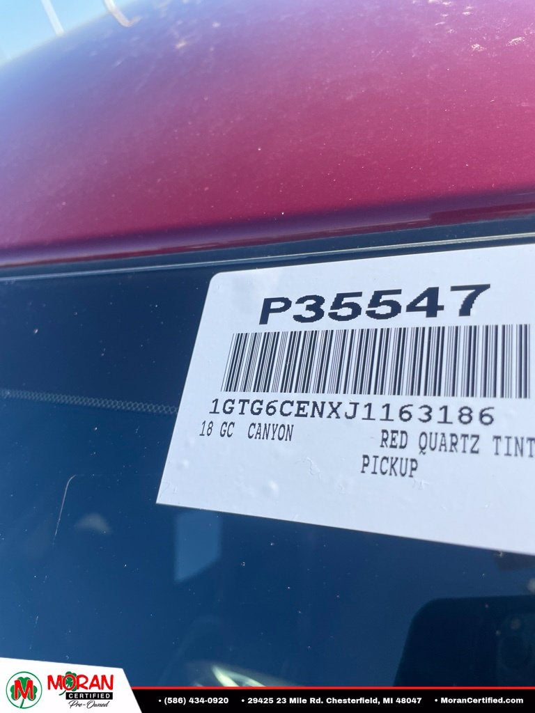 2018 GMC Canyon SLE1