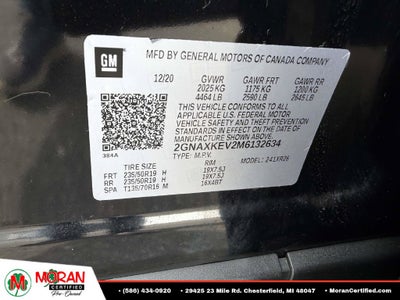 2021 Chevrolet Equinox LT