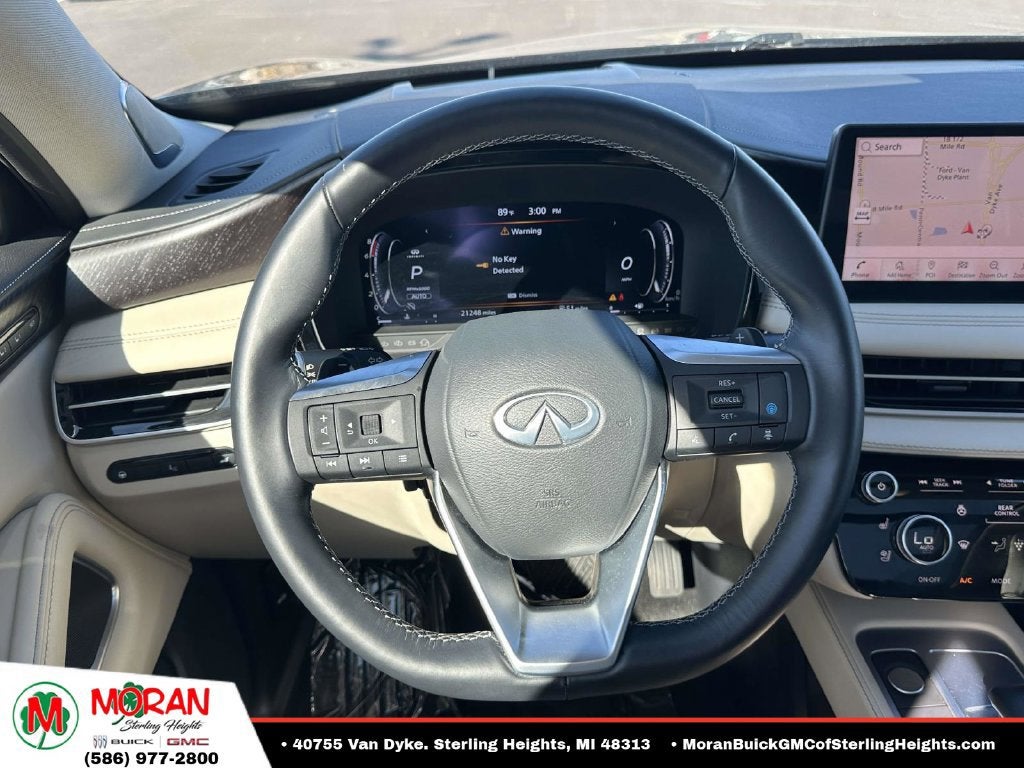 2025 INFINITI QX60 SENSORY