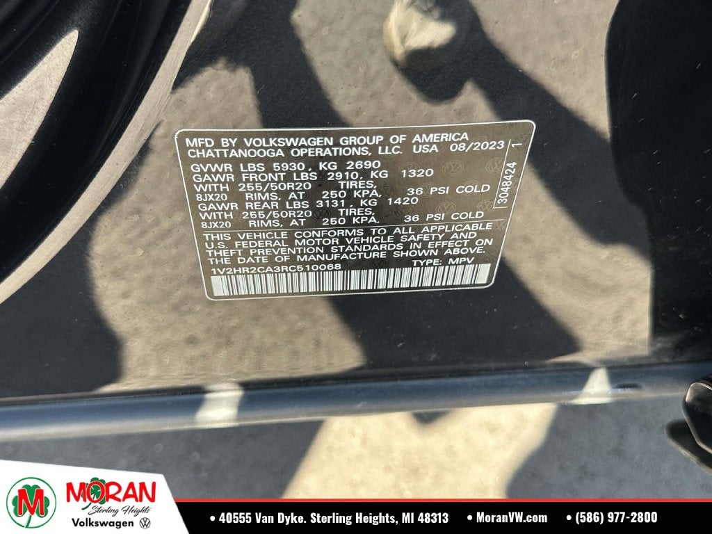 2024 Volkswagen Atlas 2.0T SE w/Technology
