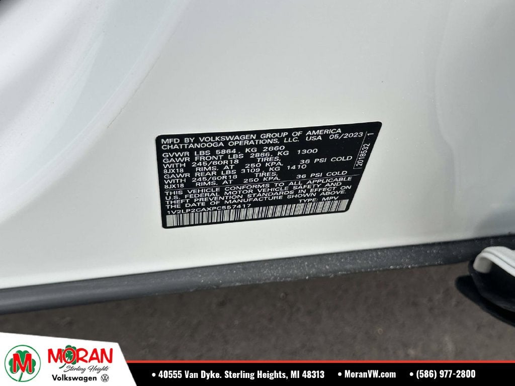 2023 Volkswagen Atlas 2.0T SE